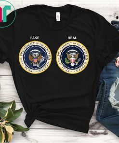 Real and Fake Presidential Seal T-Shirt