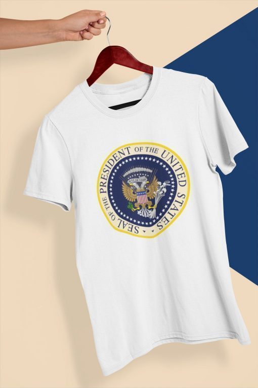 Fake Presidential Seal New T-Shirt , Trump Fake Russian presidential seal 45 is a puppet political shirt