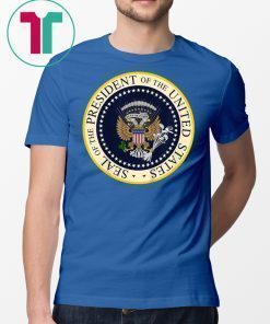Fake Presidential Seal Shirt Parody Presidential Seal Shirt Anti Trump Shirt Shirt Charles Leazott Shirt 45 is a Puppet Shirt