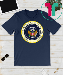 Fake Presidential Seal T-Shirt One Term Donnie Merchandise Anti Trump Funny Gift T-Shirt