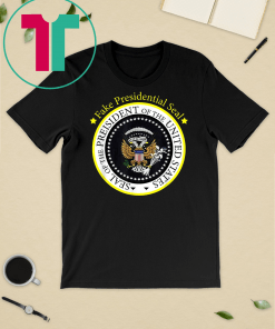 Fake Presidential Seal one term donnie T Shirt Charles Leazott’s Anti Trump T-Shirt