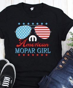 Fourth of july american mopar girl shirt