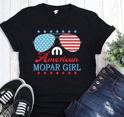 Fourth of july american mopar girl shirt