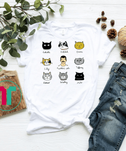 Freddie’s cats goliath deliah oscar lily tiffany romeo dorothy miko shirt