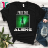 Free The Aliens Area 51 UFO T-Shirt Nevada Alien Facility Extraterrestrial Alien Enthusiasts You Believe Unisex Jersey Short Sleeve Tee