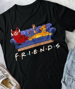 Friends tv show timon pumba simba shirt