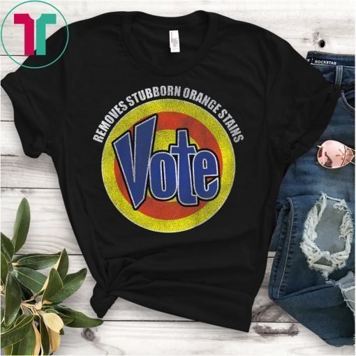 Funny Anti Trump Vote Detergent Vintage Shirt