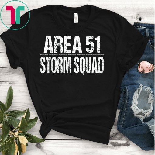 Funny Area 51 Storm Squad T-Shirt