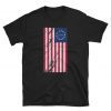 God Bless America Betsy Ross Flag 1776 Vintage T-shirt