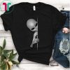 Grey Alien Peaking Zeta Reticuli Area 51 UFO Abduction Shirts