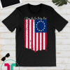 I Stand Up For Usa Betsy Ross tee Distressed Betsy Ross Flag T-Shirt