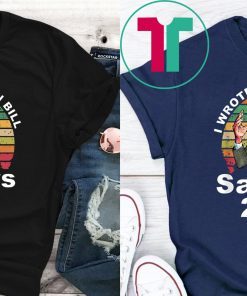 I Wrote The Damn Bill Bernie Sanders Shirt
