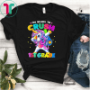 I'm ready to crush 1st Grade Unicorn Kids Unisex Gift Tshirt