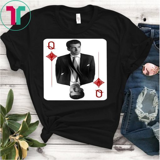 JFK Jr The Q Card of Diamonds T-Shirt
