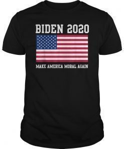 Joe Biden 2020 Make America Moral Again USA Patriotic T-Shirt