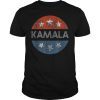 KAMALA HARRIS 2020 T-SHIRT Red White And Blue Vintage Button