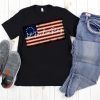 Let Freedom Ring, Betsy Ross Flag T-Shirt, American Flag, Stars and Stripes, 13 Stars