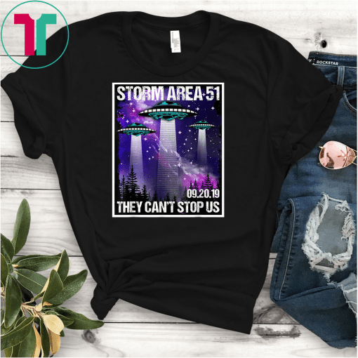 Let's See Them Aliens Storm Area 51 Cool Unisex t-shirt
