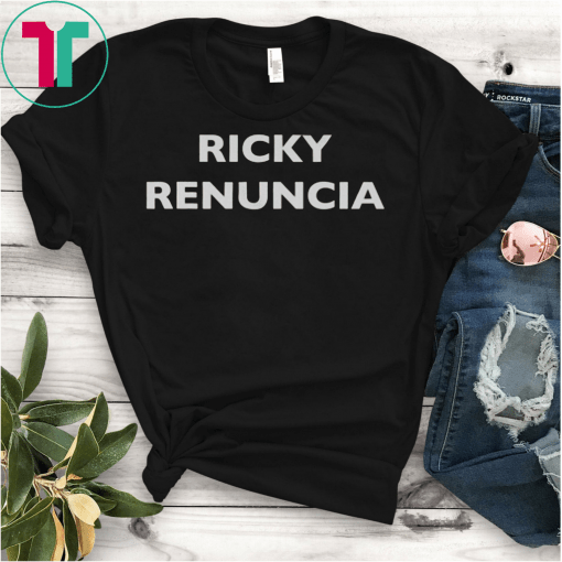 Levantate Boricua, Ricky Renuncia Unisex Gift T-Shirt