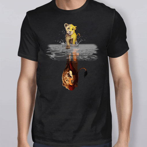 Lion King Live Action Half Cartoon Shirt