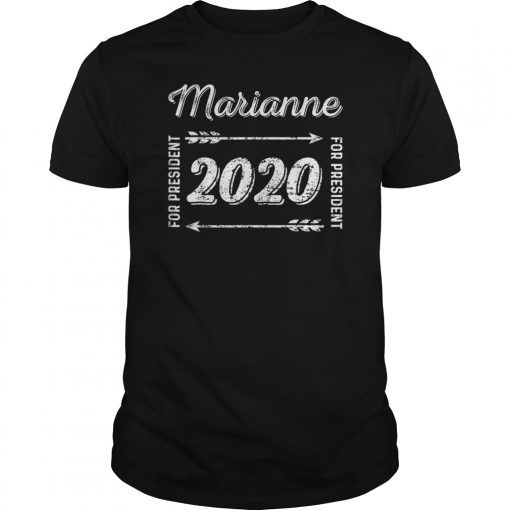 Marianne For President 2020 Gift Election Vintage T-Shirt