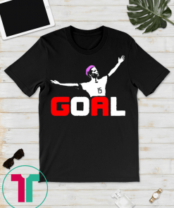 Megan Rapinoe Goal Silhouette Womens Soccer v2 T Shirt