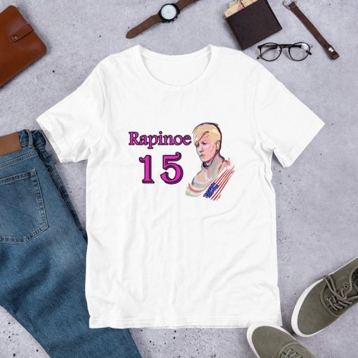 Megan Rapinoe T Shirt Rapinoe In Pink Shirt Megan Rapinoe Love Stars & Stripes Fc Tshirt