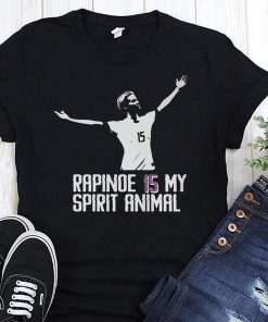 Megan rapinoe 15 is my spirit animal Unisex Tee shirt