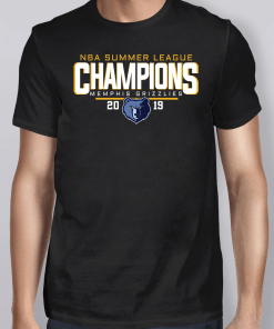 Memphis Grizzlies 2019 NBA Summer League Champions Shirt
