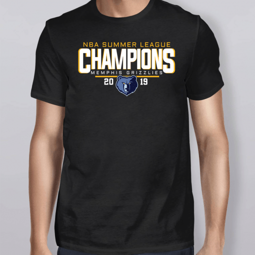 Memphis Grizzlies 2019 NBA Summer League Champions Shirt