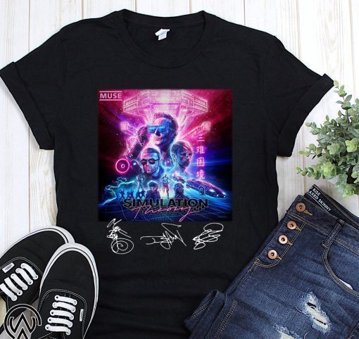 Muse simulation theory signatures shirt