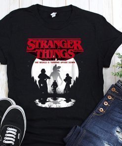 Netflix stranger things the world is turning upside down season 3 shirt