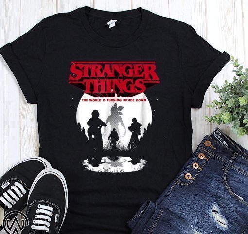 Netflix stranger things the world is turning upside down season 3 shirt