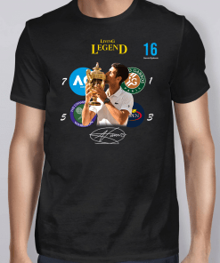 Novak Djokovic Living Legend 16 Shirt