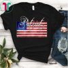 PATRIOT Patriotic Betsy Ross US Flag Distressed T-Shirt