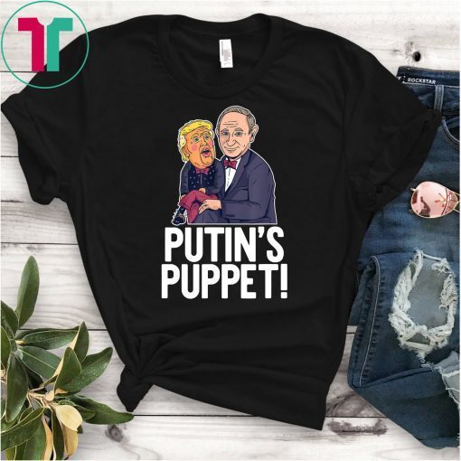 PUTIN'S PUPPET T-Shirt 45 Is A Puppet Anti Trump T-Shirt