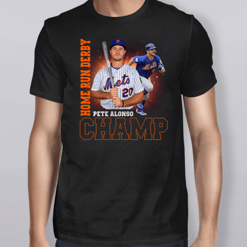 Pete Alonso Home Run Derby Champ T-Shirt