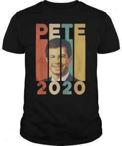 Pete Buttigieg T-Shirt Vintage - Pete For US President 2020
