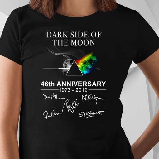 Pink Floyd Dark Side Of The Moon 46th Anniversary 1973 2019 T-Shirt