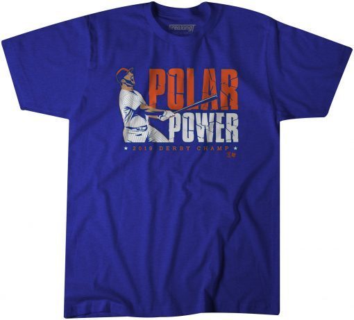 Polar Power Polar Bear Pete Alonso 2019 Derby Champ T-Shirt