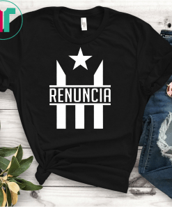 Puerto Rico Renuncia Resistance Flag Unisex Graphic Unisex Gift T-Shirt