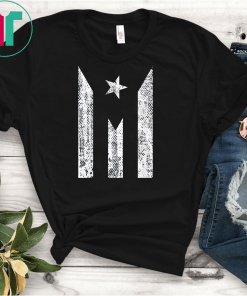 Puerto Rico Resiste Boricua Flag Se Levanta Unisex Gift Tee Shirt Patriot