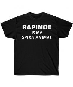 Rapinoe Is My Spirit Animal T-Shirt United States Women's National Soccer Team Shirt USWNT Alex Morgan,Julie Ertz,Tobin Heath,Megan RUnisex