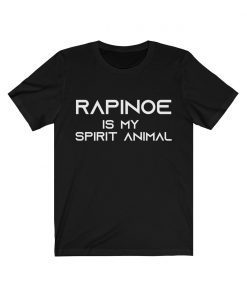 Rapinoe is my Spirit Animal T-Shirt Gift Shirt Megan Rapinoe Shirt USA Team Shirt Summer Shirt Soccer Lovers