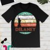 Retro Vintage Delaney 2020 US President New Design T-Shirt
