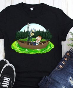 Rick lives a rick and morty friday the 13th shirt