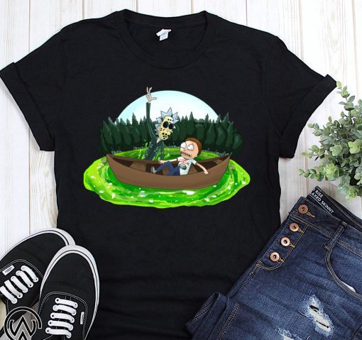 Rick lives a rick and morty friday the 13th shirt