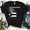 Ricky Renuncia Bandera Negra Puerto Rico Top Tee Shirt