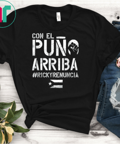 Ricky Renuncia Bandera Negra Puerto Rico Top Unisex T-Shirt