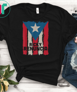 Ricky Renuncia Shirt Por Puerto Rico Politic Scandal T-Shirt